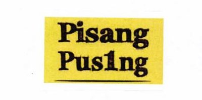 Trademark PISANG PUS1NG