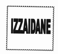 Trademark IZZAIDANE