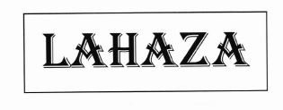 Trademark LAHAZA