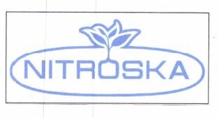 Trademark NITROSKA + logo