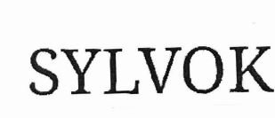 Trademark SYLVOK