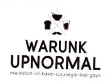 Trademark WARUNK UPNORMAL +LOGO