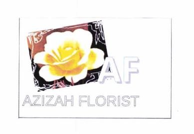 Trademark AF AZIZAH FLORIST + LOGO