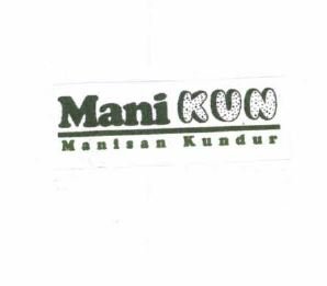 Trademark MANI KUN MANISAN KUNDUR