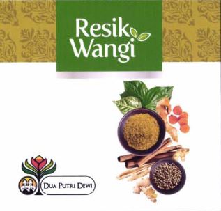 Trademark RESIK WANGI/DUA PUTRI DEWI+LOGO