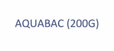 Trademark AQUABAC (200G)