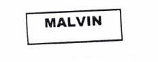 Trademark MALVIN