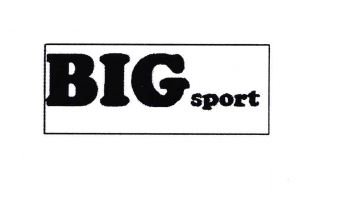 Trademark BIG SPORT