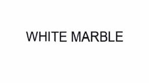 Trademark WHITE MARBLE