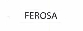 Trademark FEROSA