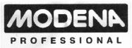 Trademark MODENA PROFESSIONAL + LOGO