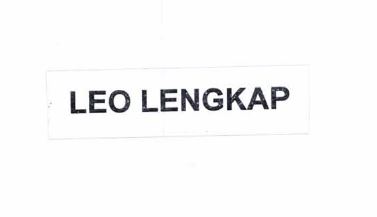 Trademark LEO LENGKAP