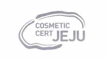 Trademark COSMETIC CERT JEJU