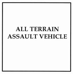 Trademark ALL TERRAIN ASSAULT VEHICLE