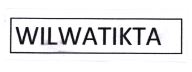 Trademark WILWATIKTA