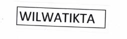 Trademark WILWATIKTA