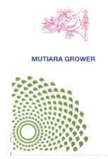 Trademark MUTIARA GROWER + LUKISAN