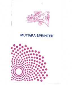 Trademark MUTIARA SPRINTER