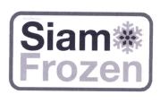 Trademark SIAM FROZEN + LOGO