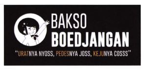 Trademark BAKSO BOEDJANGAN + LUKISAN