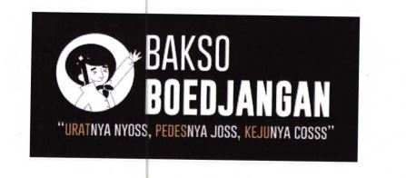 Trademark BAKSO BOEDJANGAN + LUKISAN