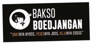 Trademark BAKSO BOEDJANGAN + LUKISAN