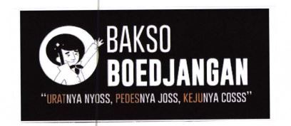 Trademark BAKSO BOEDJANGAN + LUKISAN