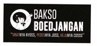 Trademark BAKSO BOEDJANGAN + LUKISAN