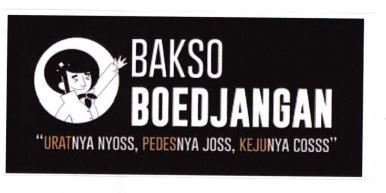 Trademark BAKSO BOEDJANGAN + LUKISAN