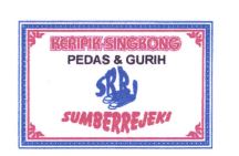 Trademark SRR KERIPIK-SINGKONG PEDAS & GURIH SUMBERREJEKI + LOGO