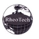 Trademark RHEO TECH + LOGO