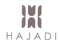 Trademark HAJADI + LOGO