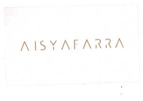 Trademark AISYAFARRA