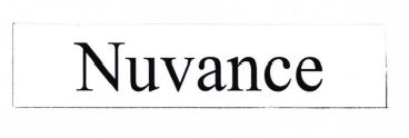 Trademark NUVANCE