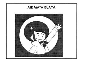 Trademark AIR MATA BUAYA + LOGO