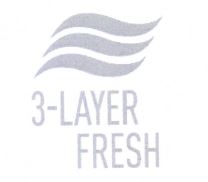 Trademark 3-LAYER FRESH dan Lukisan Ombak