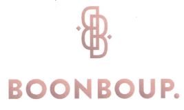 Trademark BOONBOUP. + LOGO