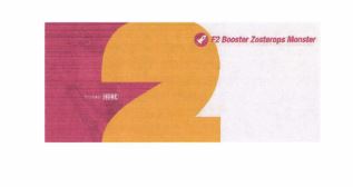 Trademark F2 BOOSTER ZOSTEROPS MONSTER + LOGO