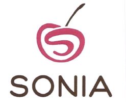 Trademark SONIA + LOGO