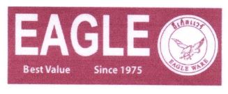 Trademark EAGLE BEST VALUE SINCE 1975 + LOGO