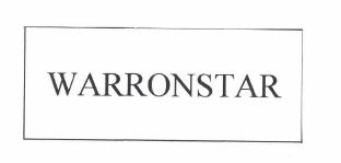 Trademark WARRONSTAR