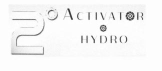 Trademark 2 DEGREE ACTIVATOR HYDRO + LOGO