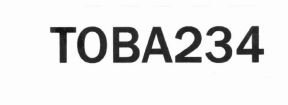 Trademark TOBA234