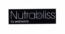 Trademark NUTRABLISS BY WATSONS