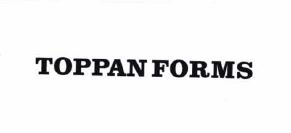 Trademark TOPPAN FORMS