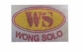 Trademark WONG SOLO + LOGO