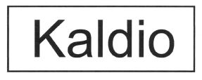 Trademark KALDIO