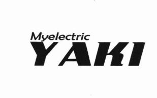 Trademark MYELECTRIC YAKI