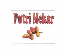 Trademark PUTRI MEKAR + logo