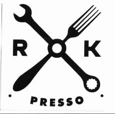 Trademark ROK PRESSO + LOGO